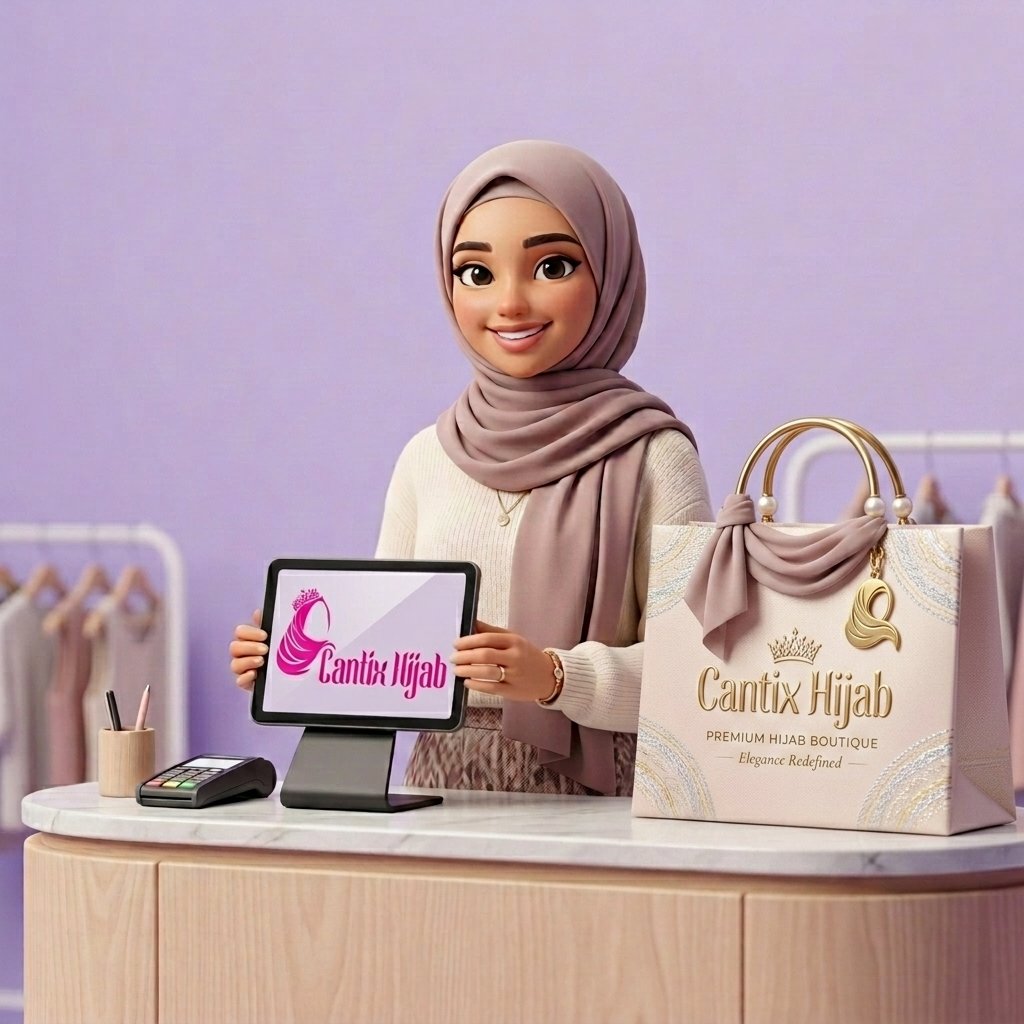 CantixHijab Illustration